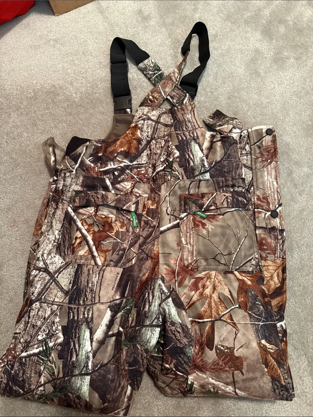 Remington Realtree Camo Bib Jumpsuit - Brown, Green, Black